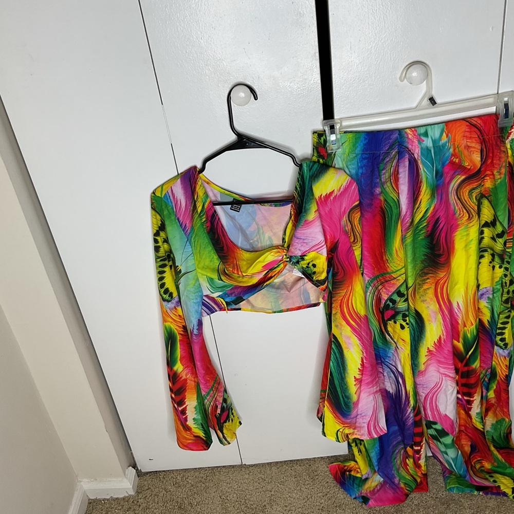 Floral two piece set